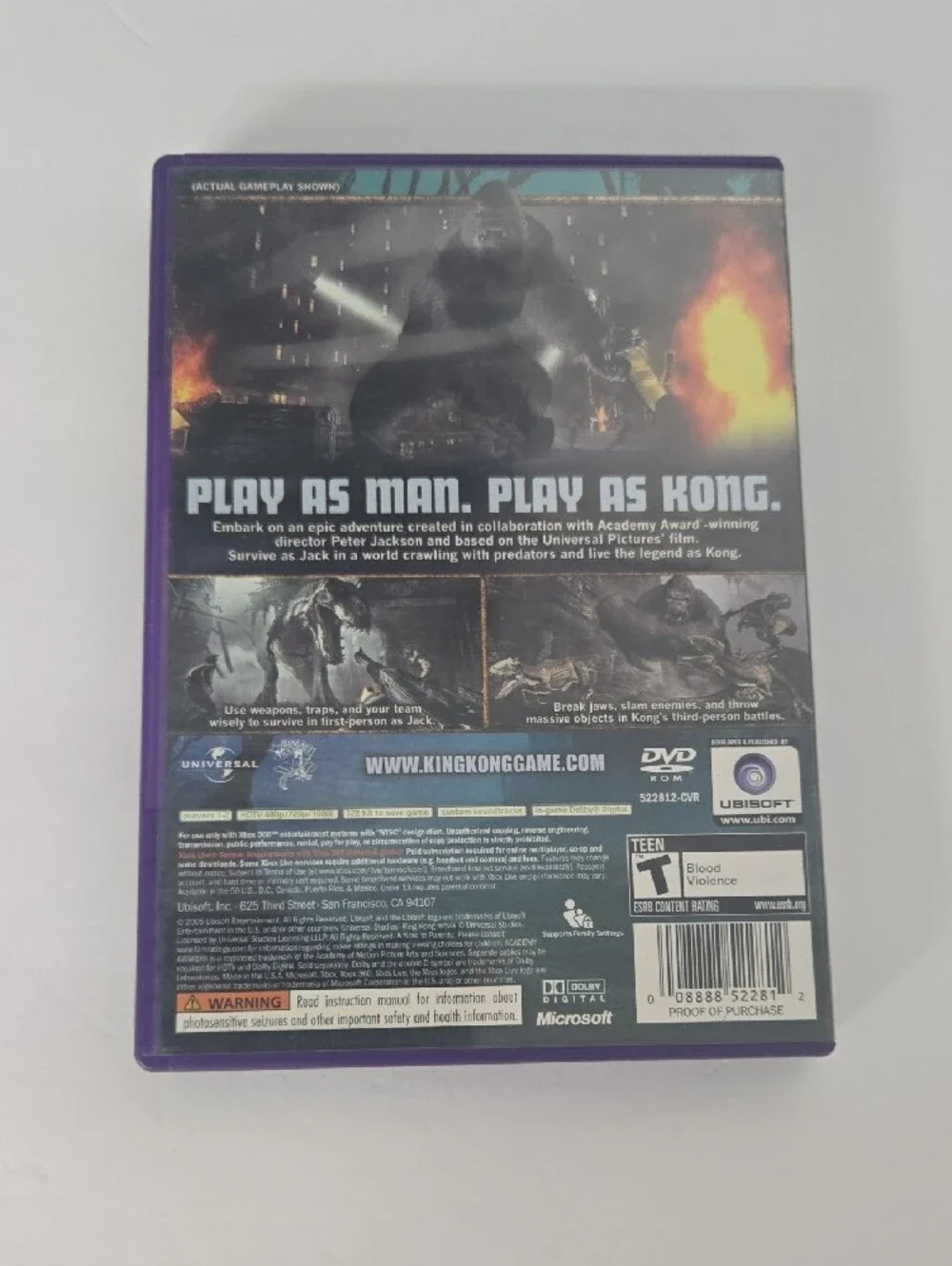 King Kong Official Movie Game - Blue